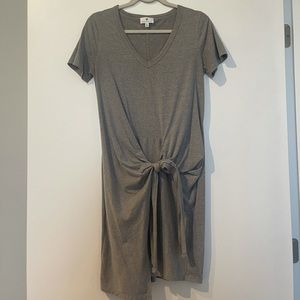 Socialite T shirt wrap dress